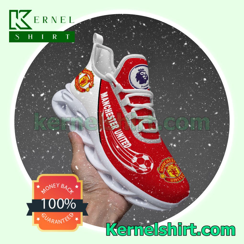 Manchester United Logo Walking Sneakers