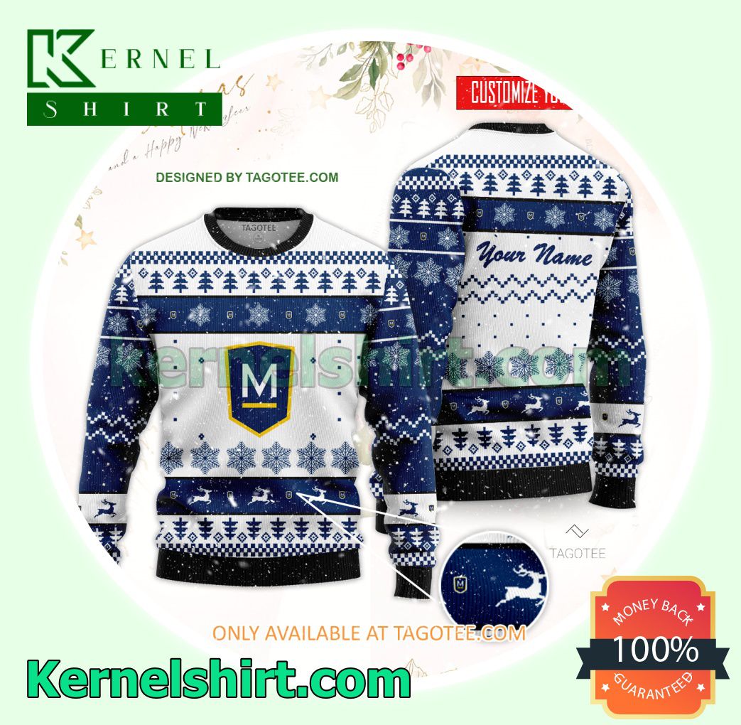 Maranatha Baptist University Logo Xmas Knitted Sweaters