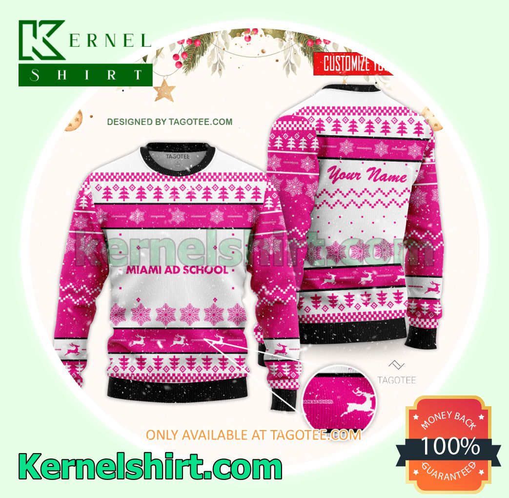 Miami Ad School Xmas Knit Sweaters