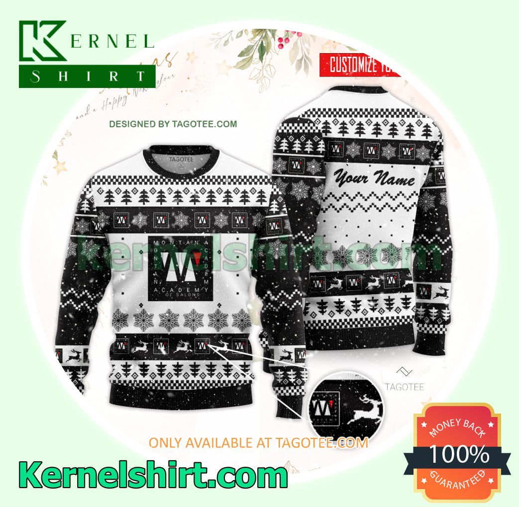 Montana Academy of Salons Xmas Knit Sweaters