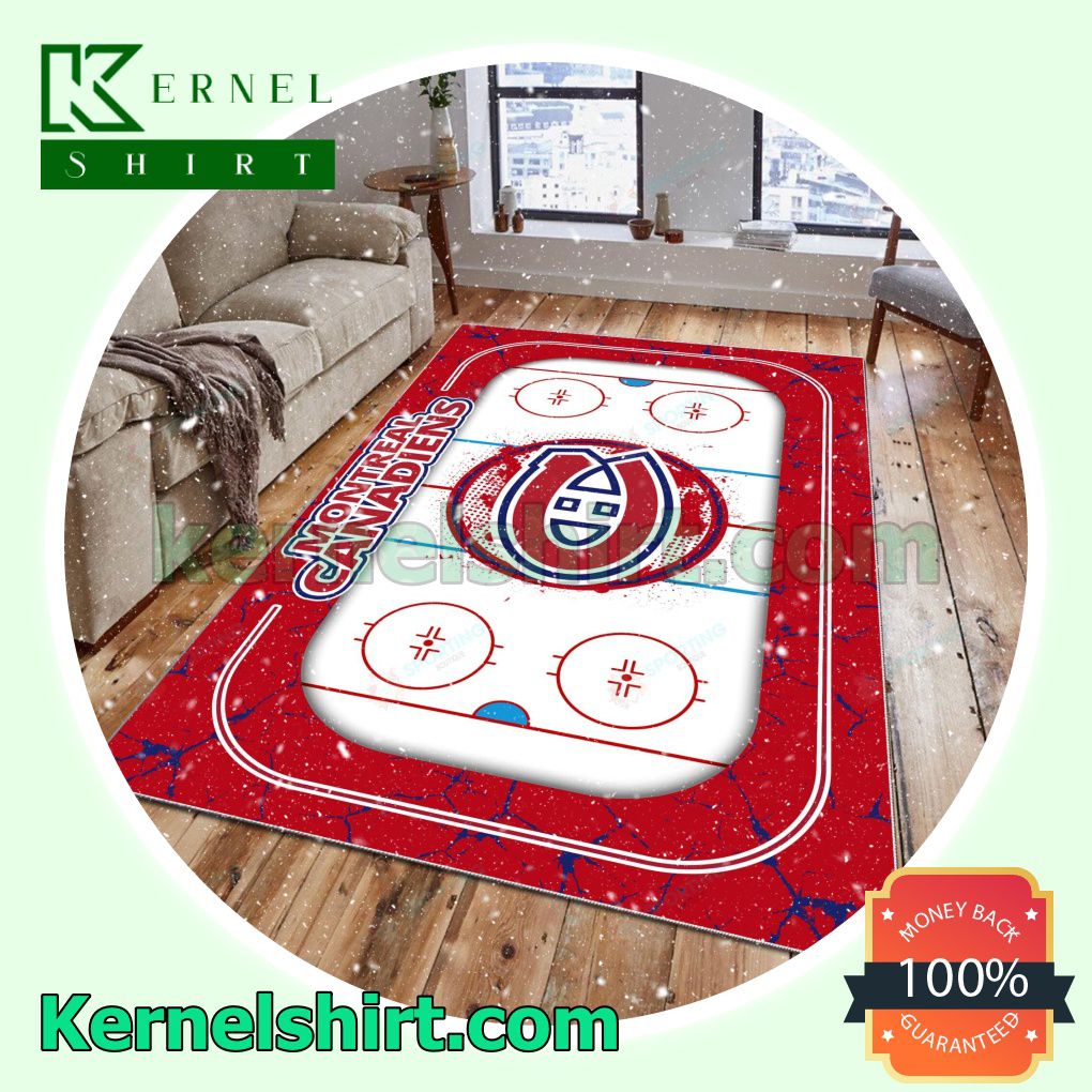 Montreal Canadiens Fan Rectangle Rug