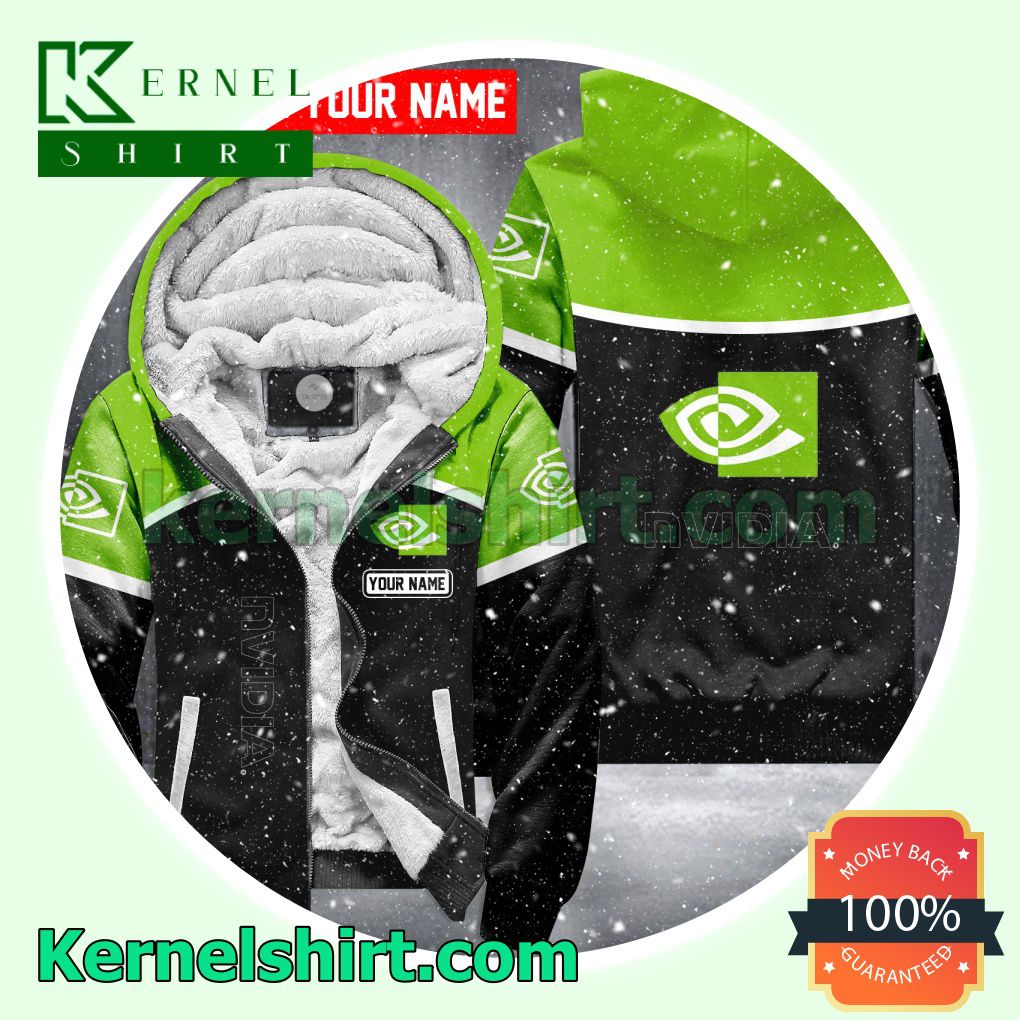 NVIDIA Brand Warn Hoodie Jacket