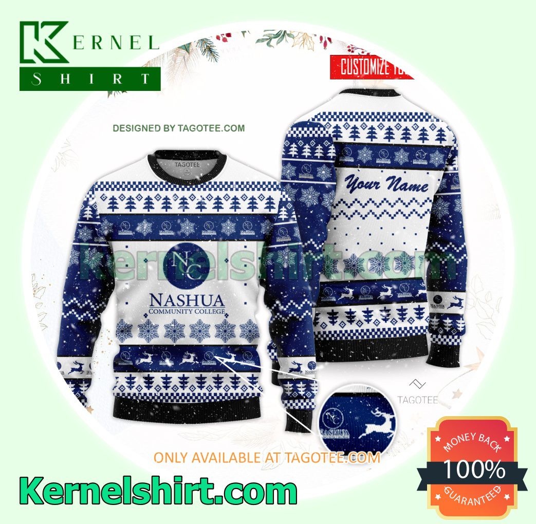 Nashua Community College Student Xmas Knit Sweaters