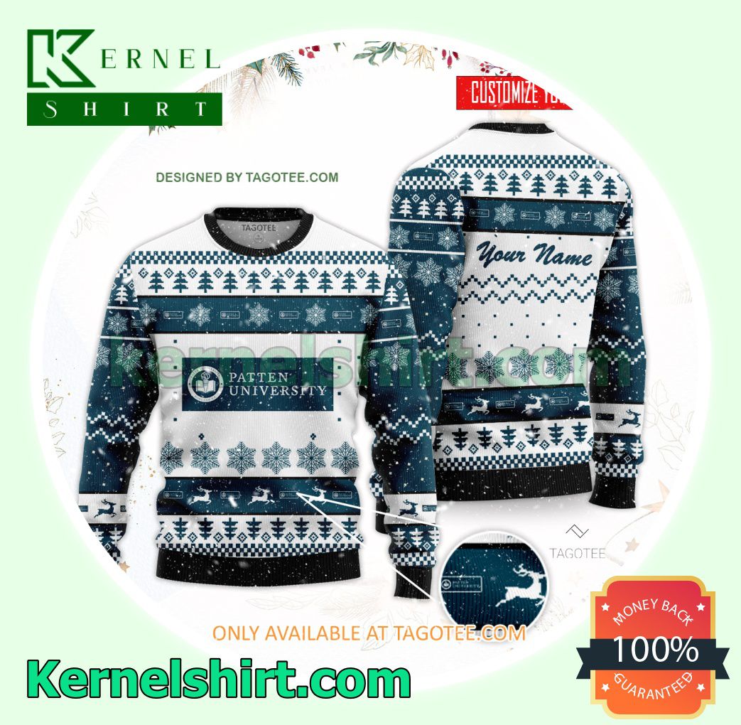 Patten University Student Xmas Knit Sweaters