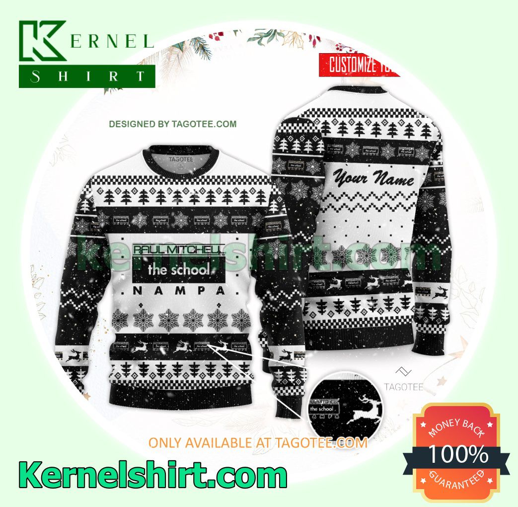 Paul Mitchell the School-Nampa Student Xmas Knit Sweaters