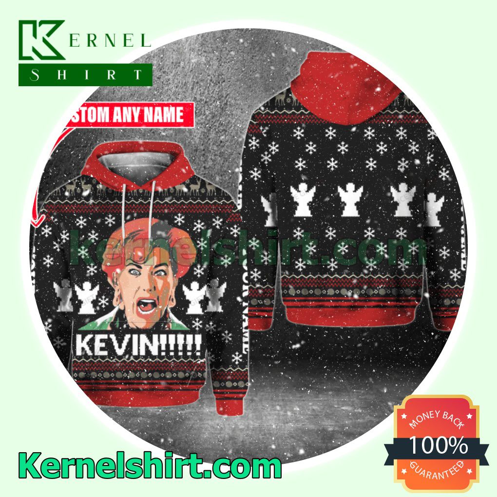 Personalized Home Alone Kevin Hooded Sweatshirts