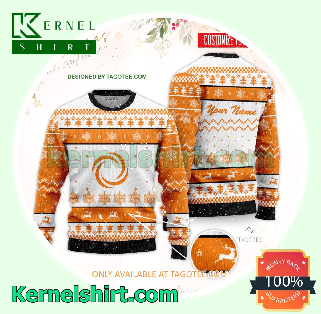 Provo College Logo Xmas Knit Sweaters