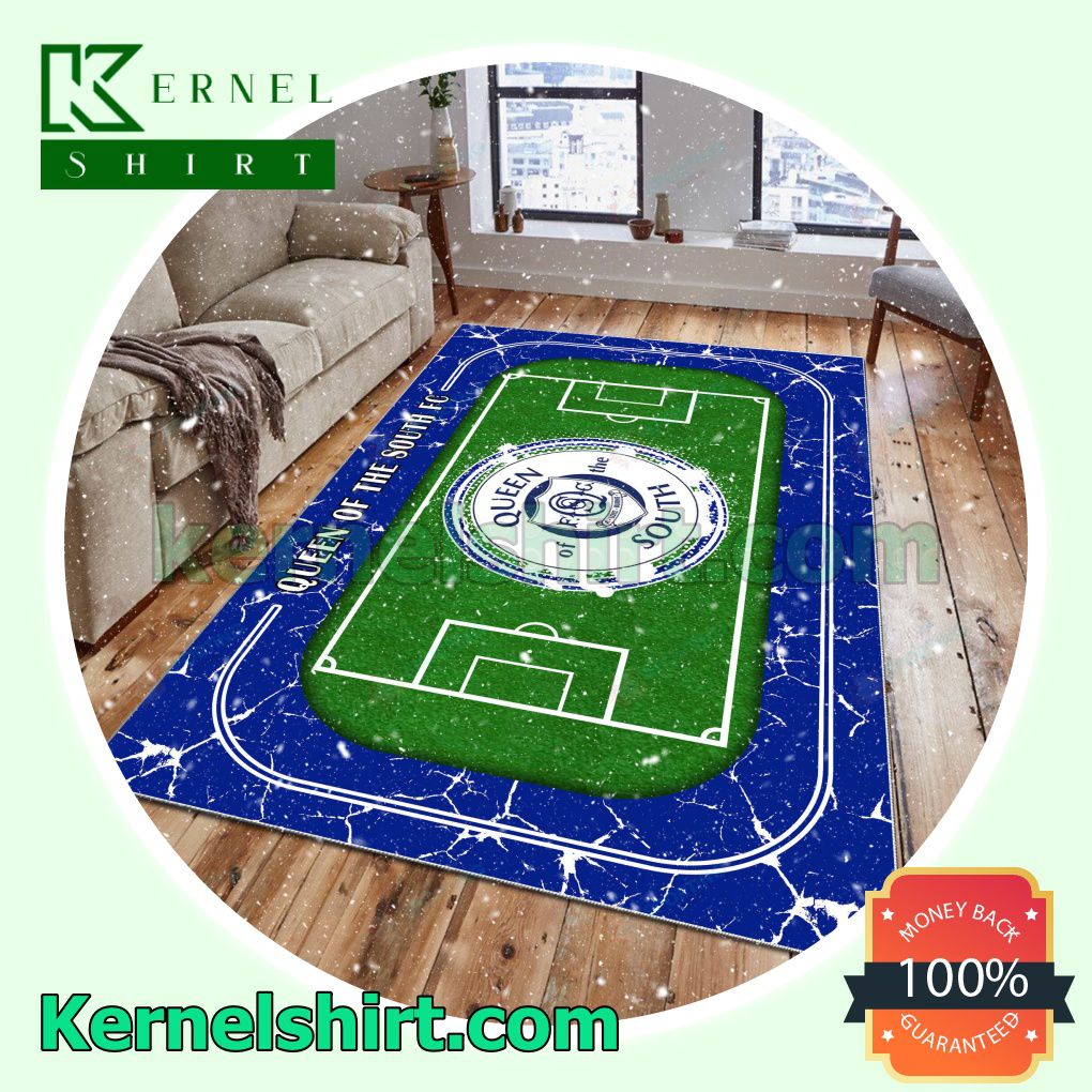 Queen of the South F.C. Club Rectangle Rug