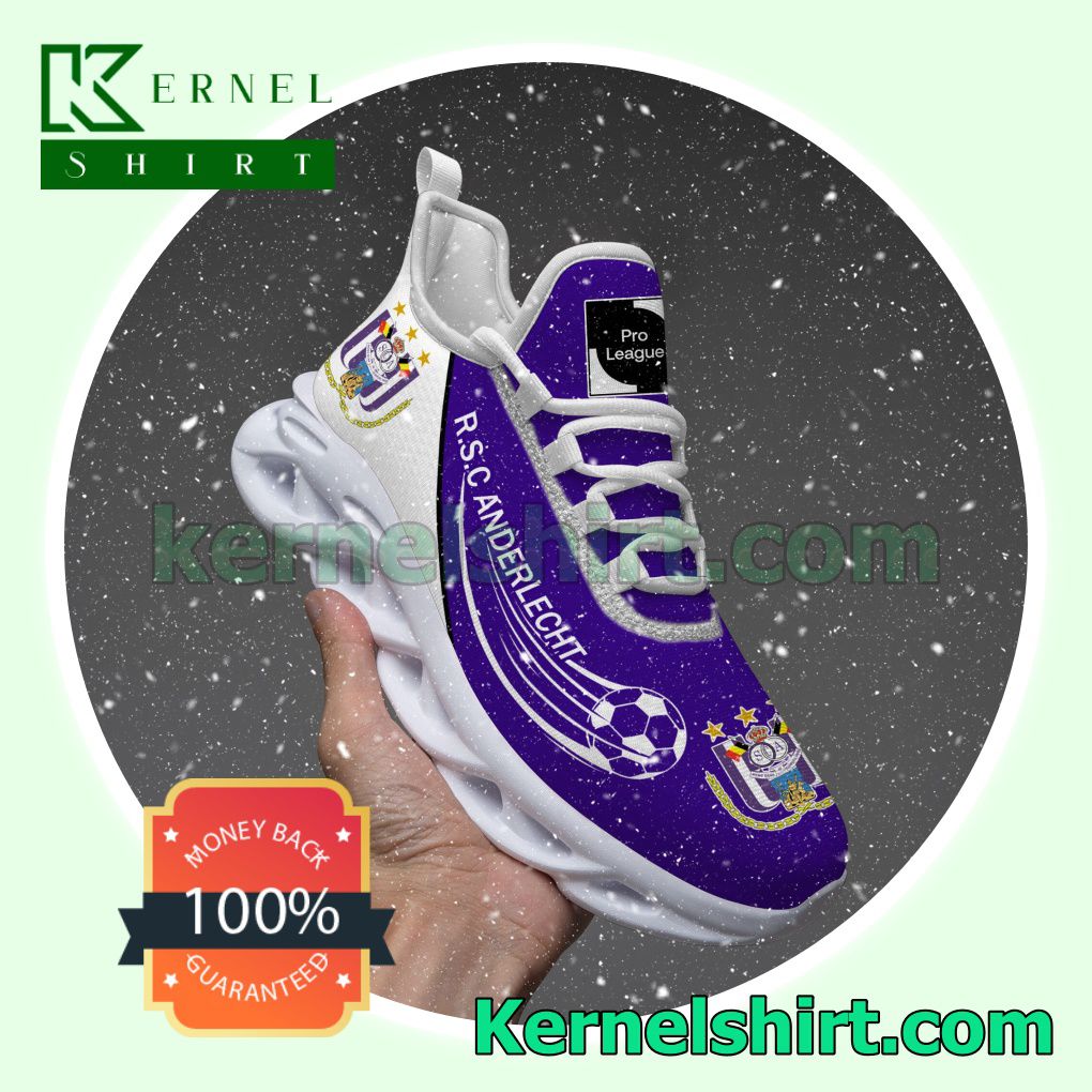 R.S.C. Anderlecht Logo Walking Sneakers