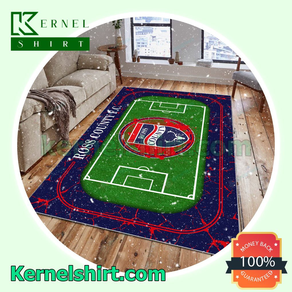 Ross County F.C. Club Rectangle Rug