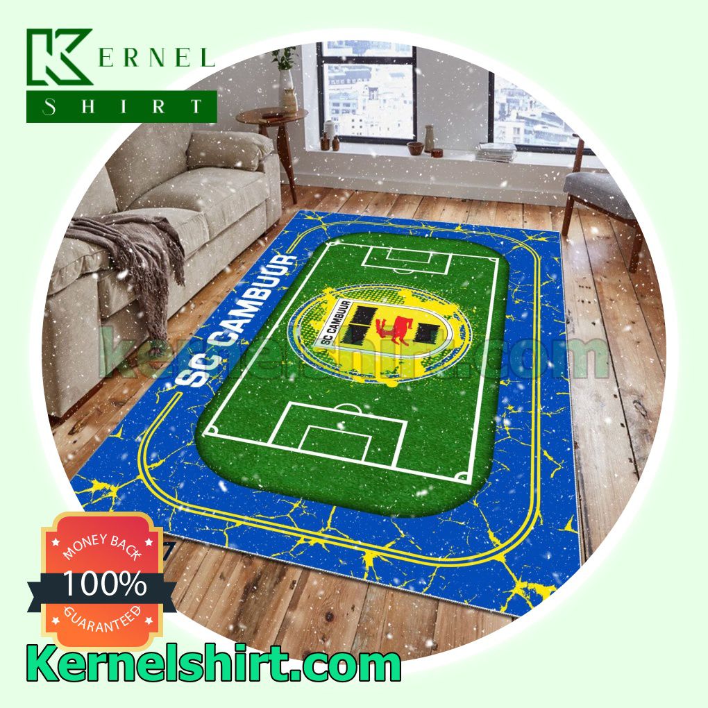 SC Cambuur Fan Rectangle Rug