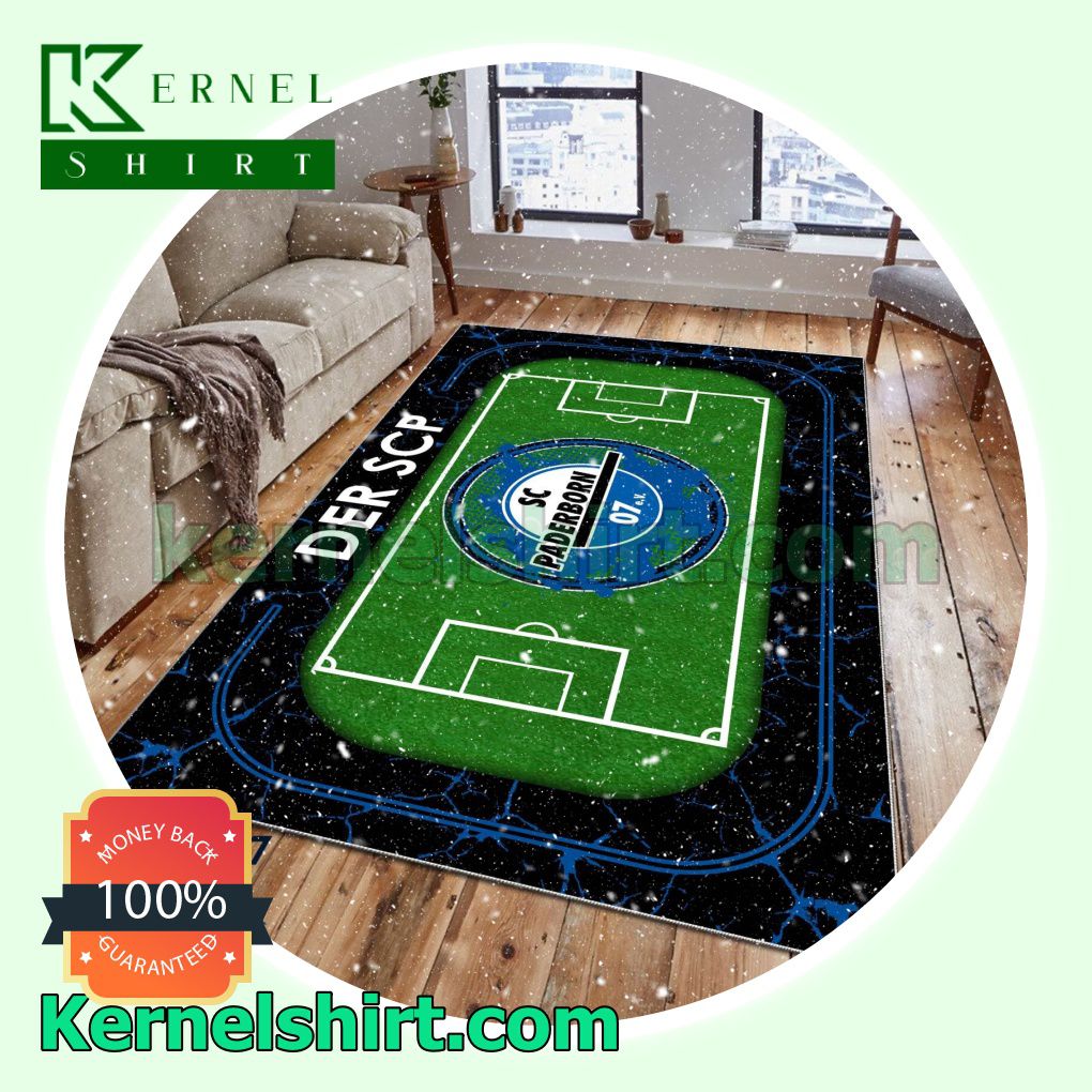 SC Paderborn Fan Rectangle Rug