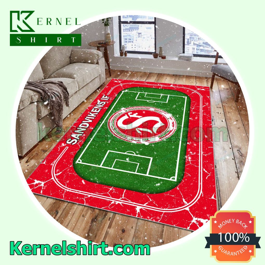 Sandvikens IF Club Rectangle Rug