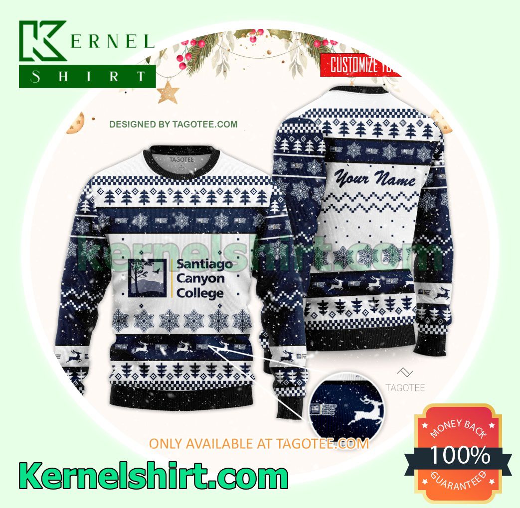 Santiago Canyon College Student Xmas Knit Sweaters