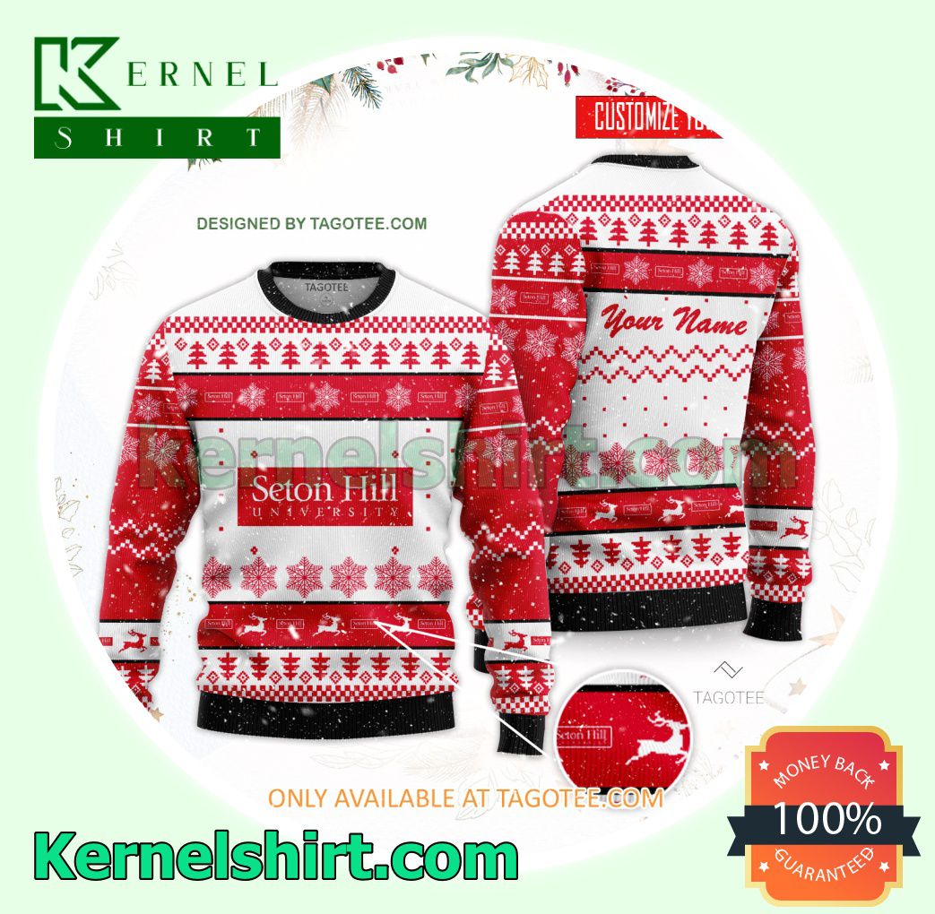 Seton Hill University Xmas Knit Sweaters