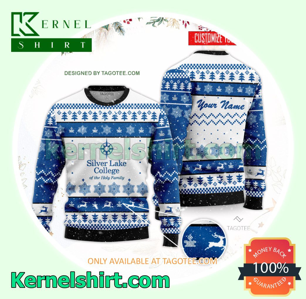 Silver Lake College of the Holy Family Xmas Knit Sweaters