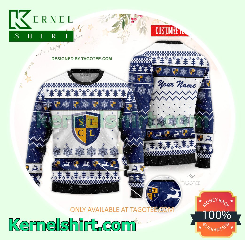 South Texas College of Law Logo Xmas Knit Sweaters
