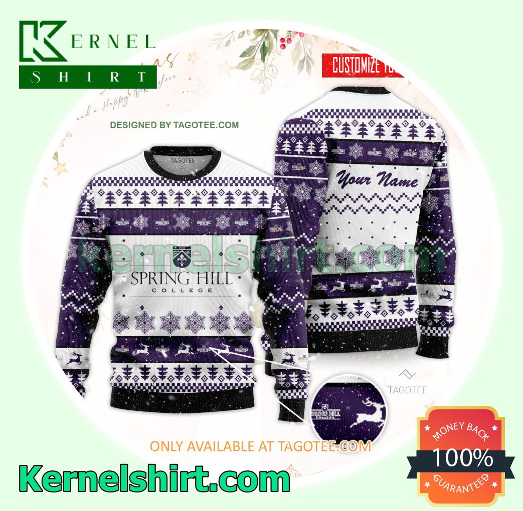 Spring Hill College Student Xmas Knit Sweaters