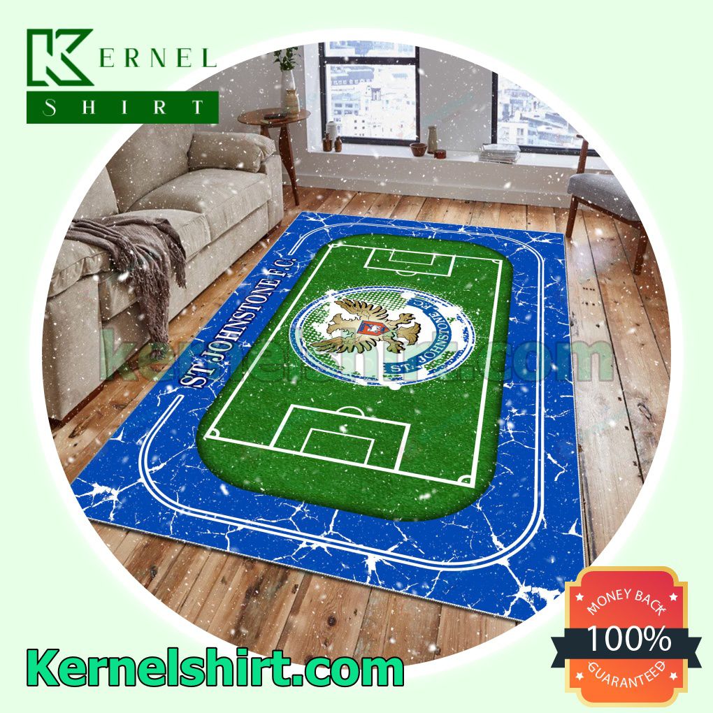 St Johnstone F.C. Club Rectangle Rug