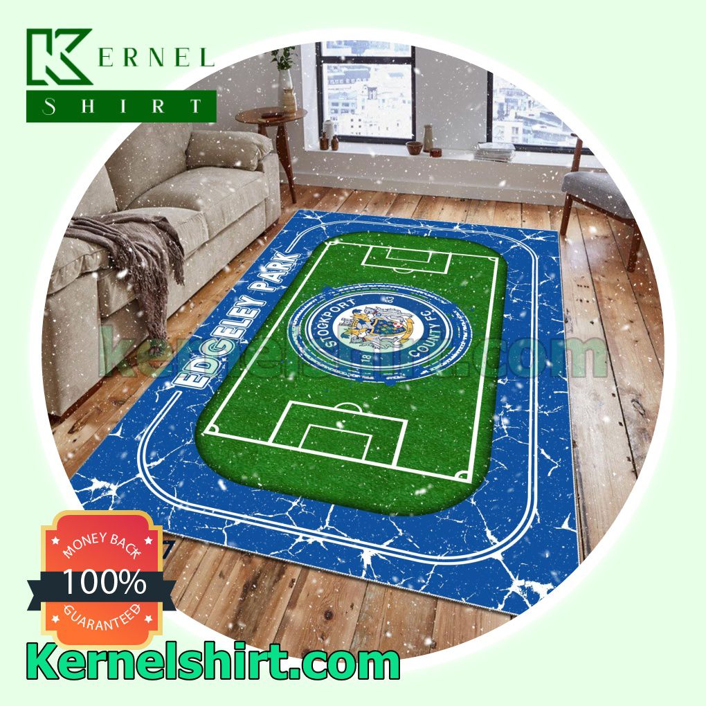 Stockport County F.C Fan Rectangle Rug