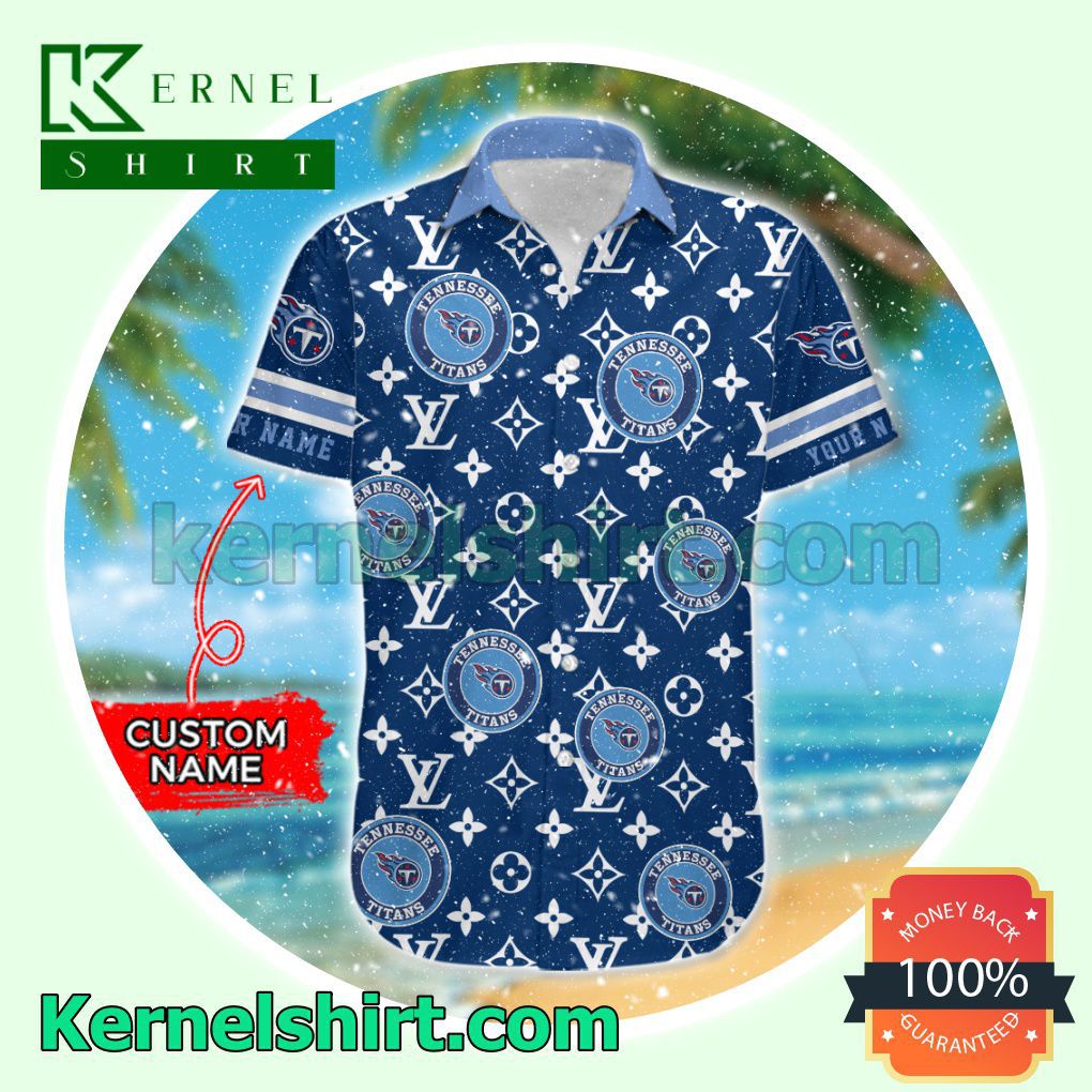 Present Tennessee Titans Luxury Louis Vuitton Beach Shirt