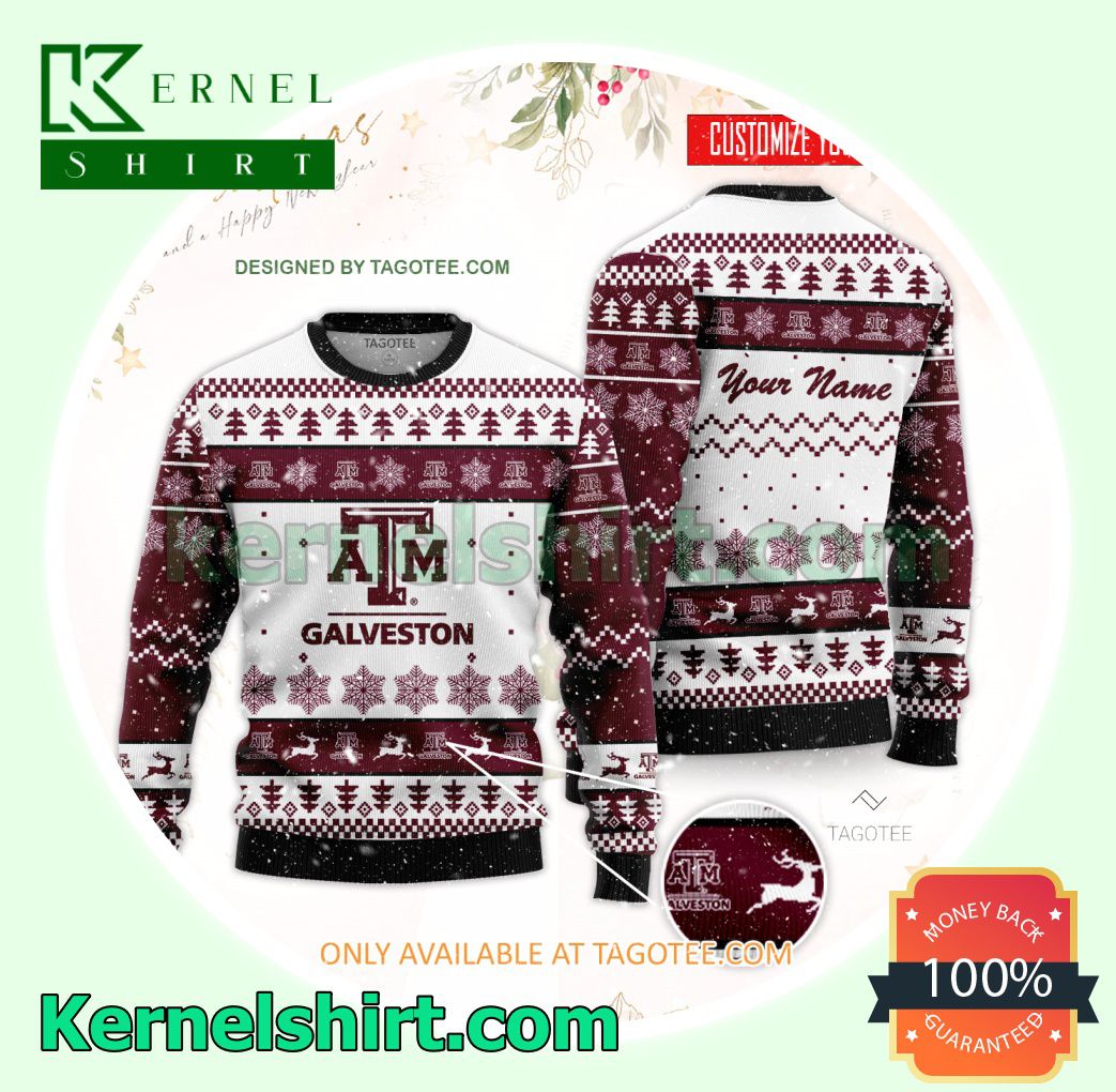 Texas A&M University at Galveston Xmas Knit Sweaters