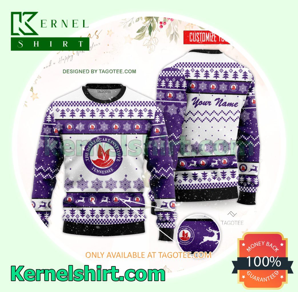 The Healthcare Institute Logo Xmas Knit Sweaters