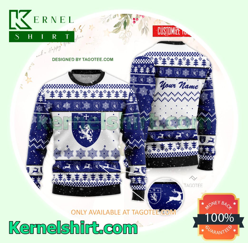 The King's College Logo Xmas Knit Sweaters