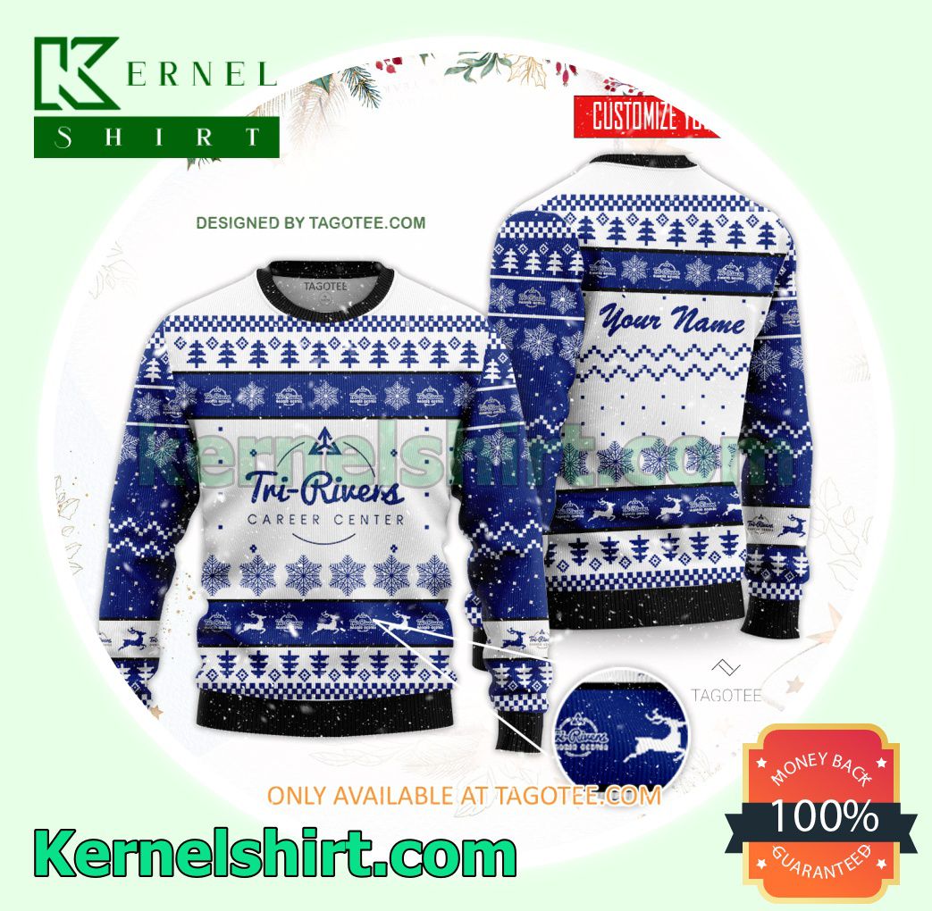 Tri-Rivers Career Center Xmas Knit Sweaters
