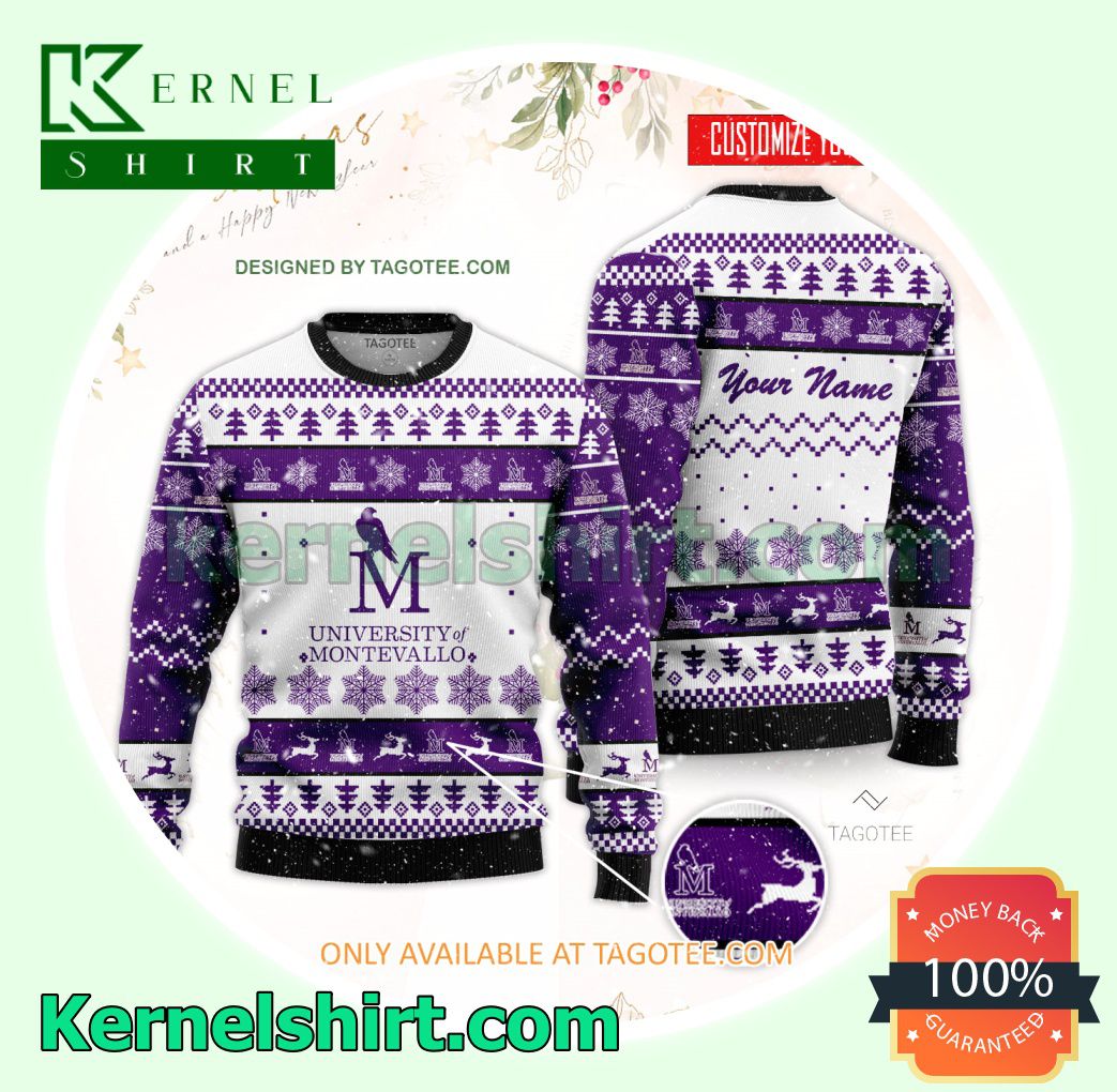 University of Montevallo Student Xmas Knit Sweaters