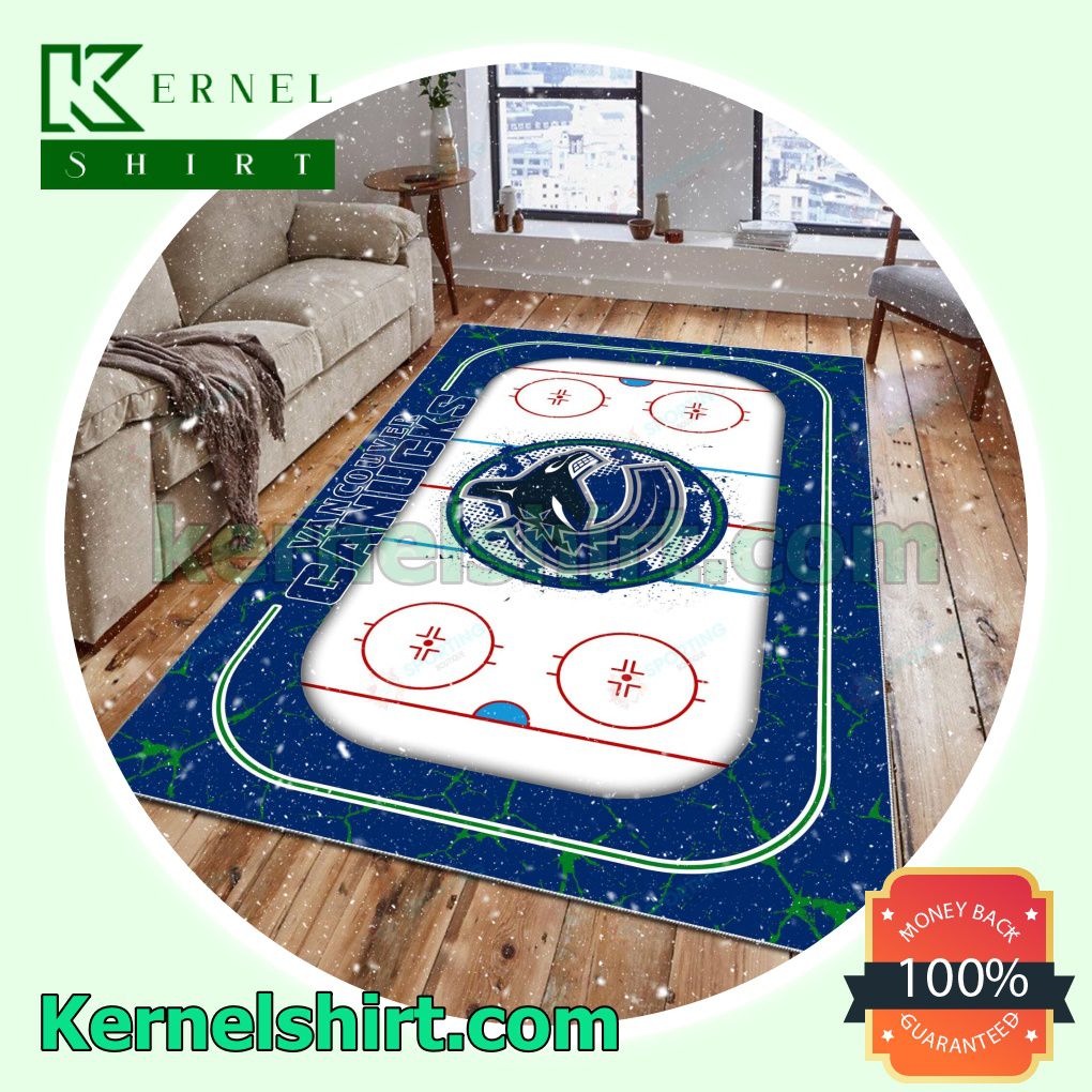 Vancouver Canucks Fan Rectangle Rug