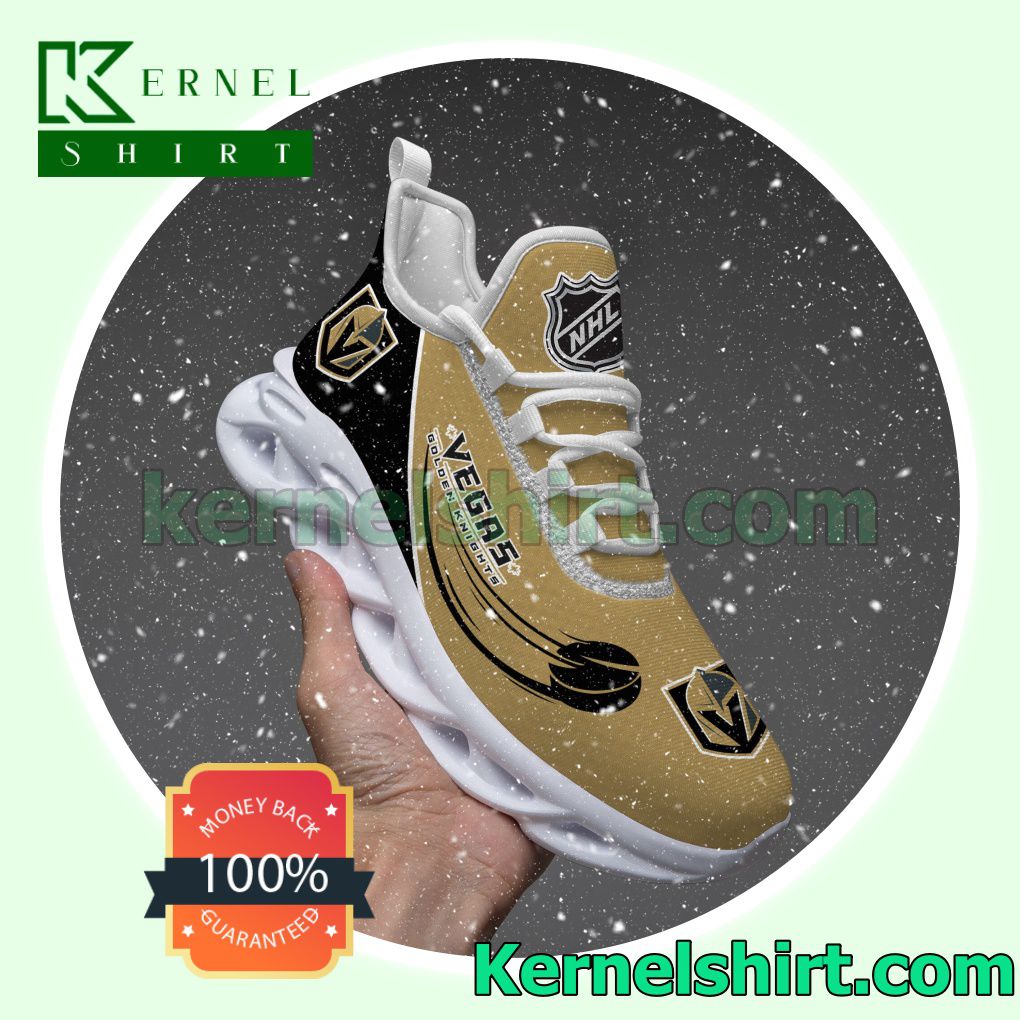 Vegas Golden Knights Men Walking Sneakers