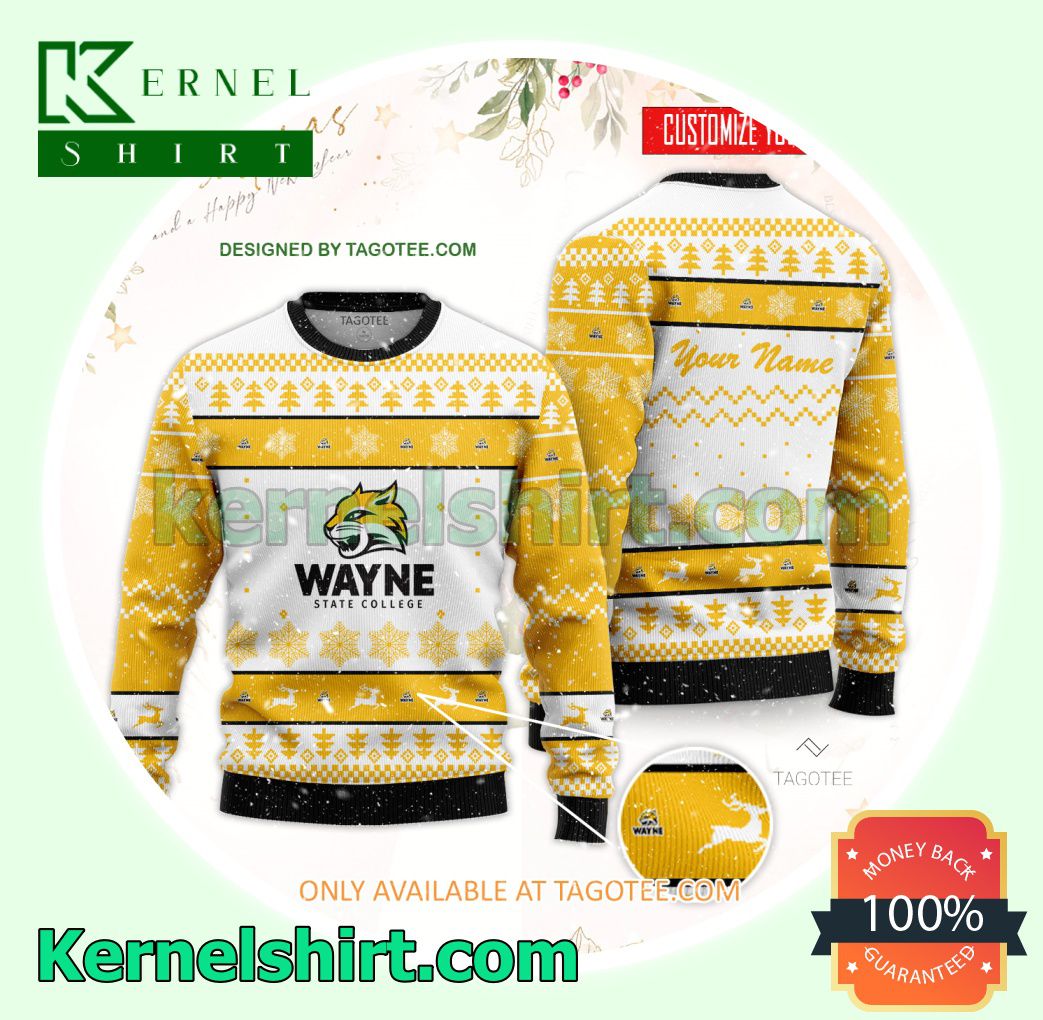 Wayne State College Xmas Knit Sweaters