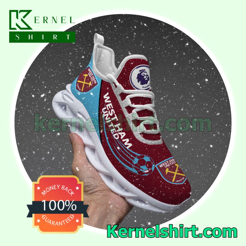 West Ham United F.C Logo Walking Sneakers