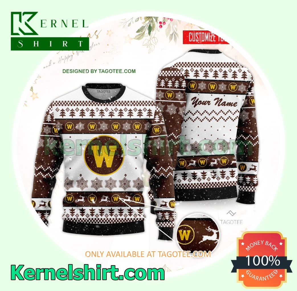 Western Michigan University Xmas Knit Sweaters
