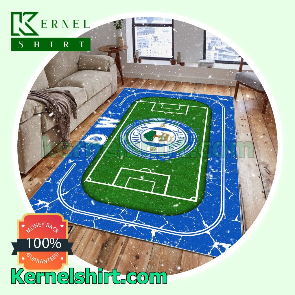 Wigan Athletic Fan Rectangle Rug