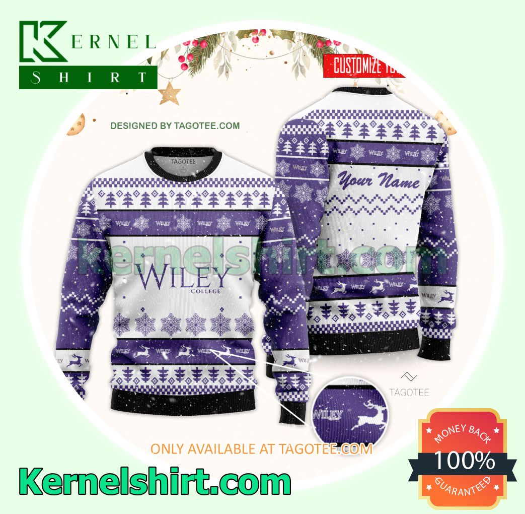 Wiley College Xmas Knit Sweaters