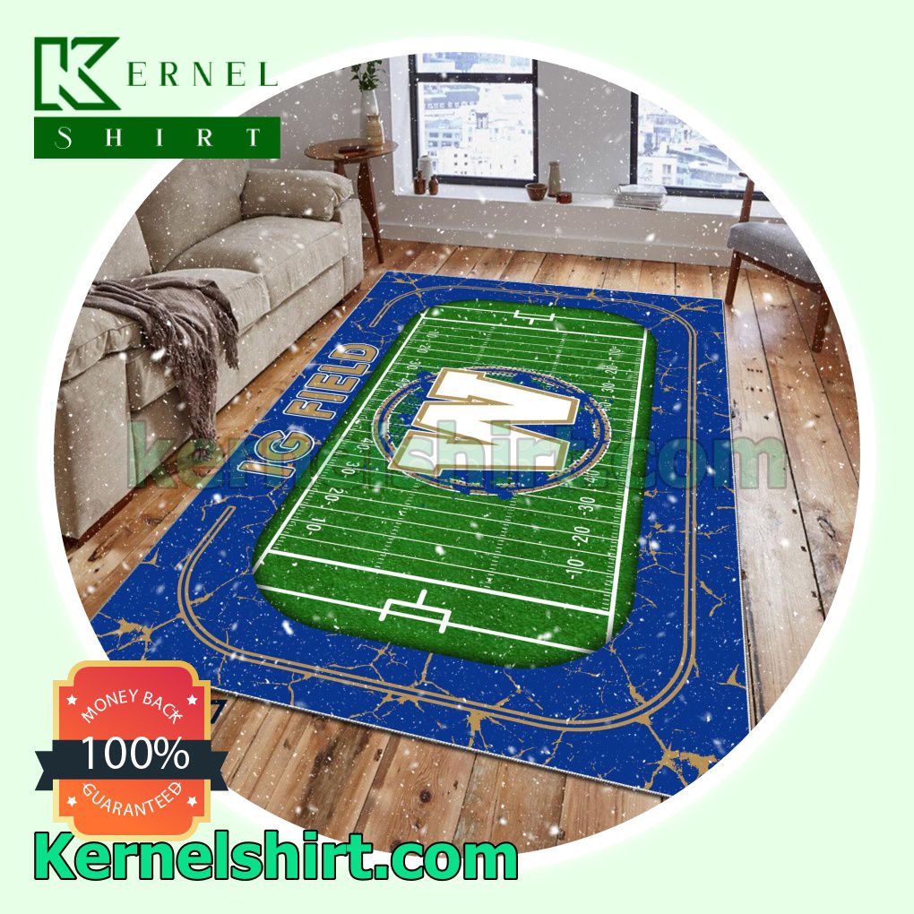 Winnipeg Blue Bombers Fan Rectangle Rug