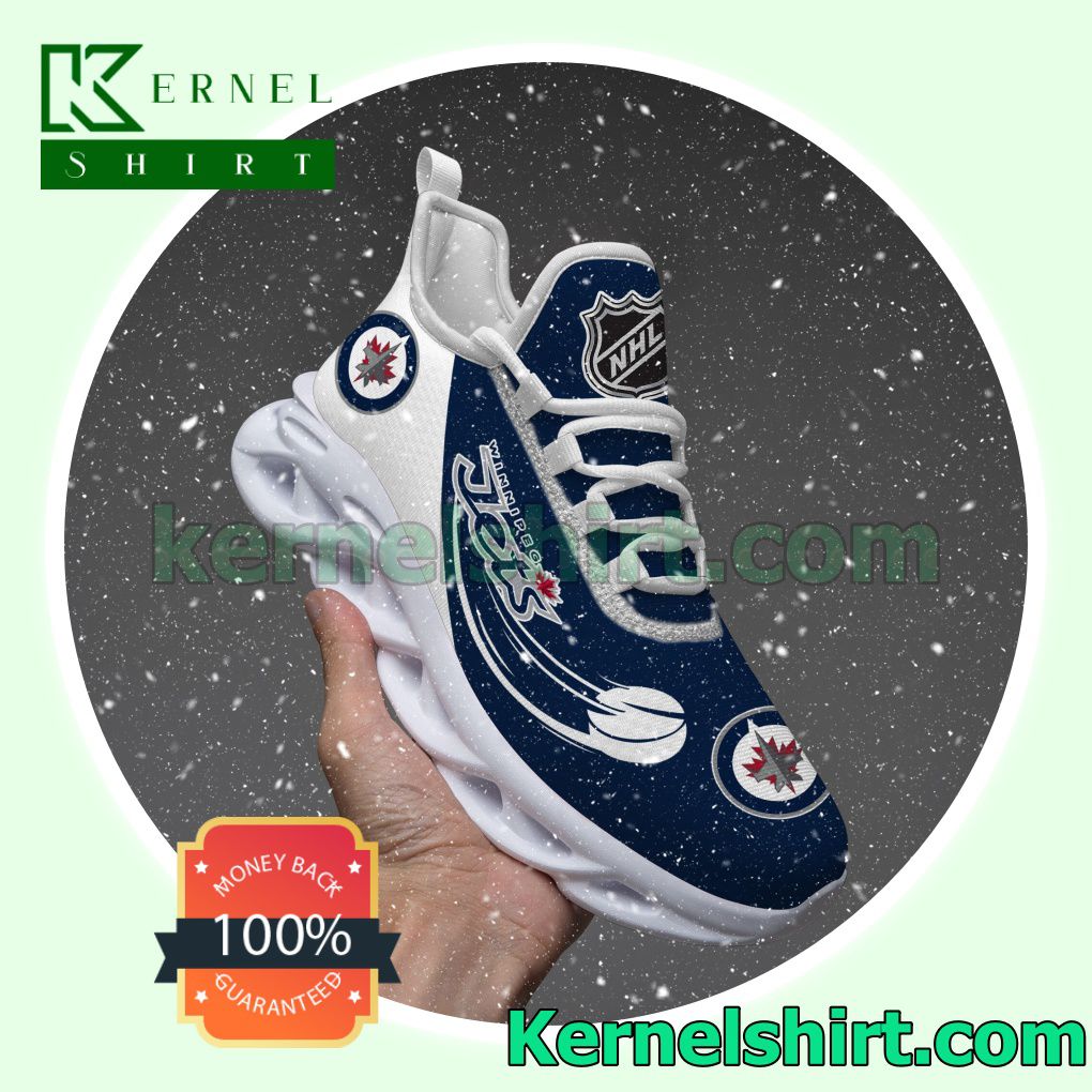 Winnipeg Jets Men Walking Sneakers