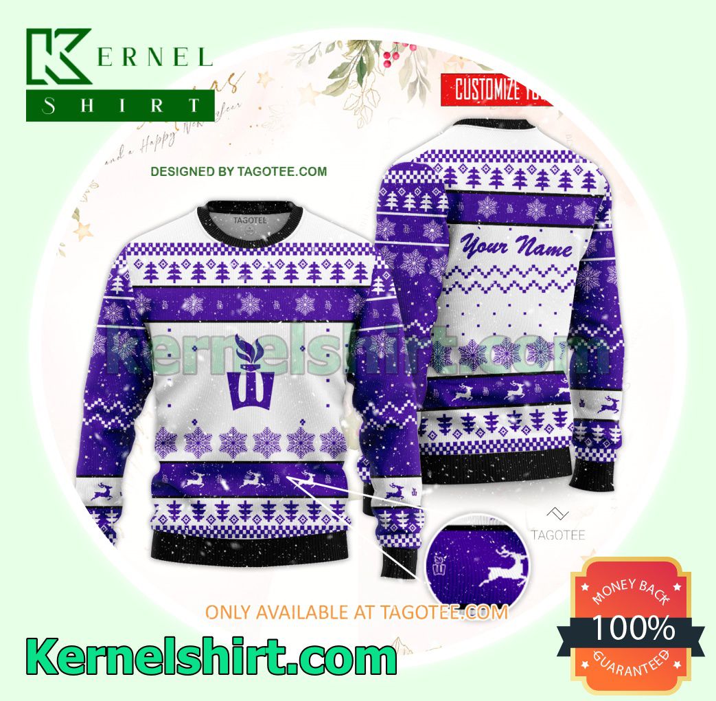 Winona State University Student Xmas Knit Sweaters