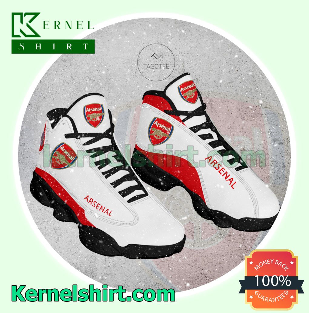 Arsenal Jordan 13 Retro Shoes a