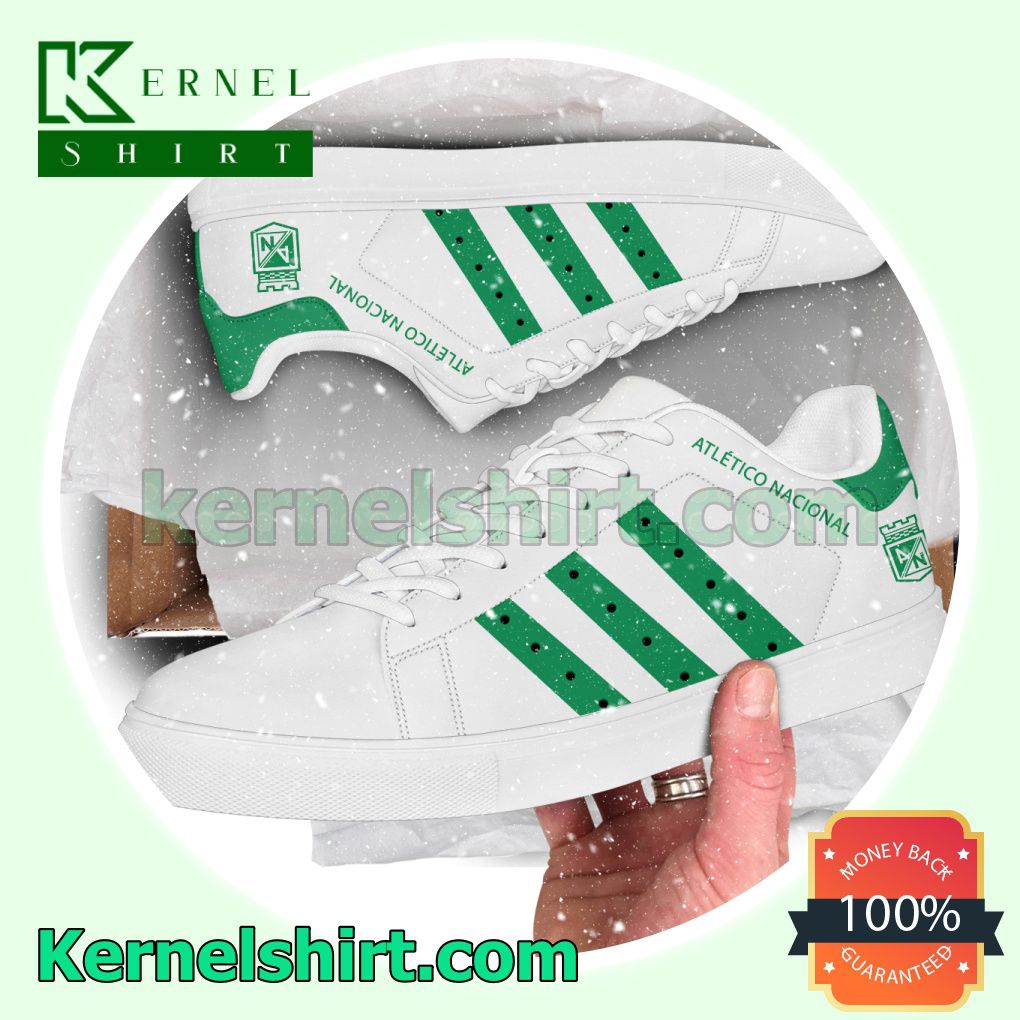 Atlético Nacional Logo Low Top Shoes