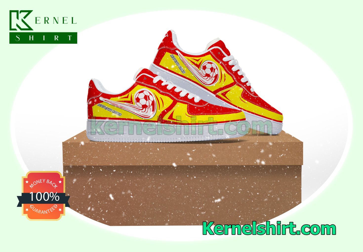 Benevento Calcio Fan Air Force Sneakers