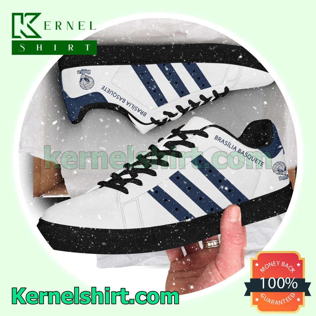 Brasilia Basquete Logo Low Top Shoes a