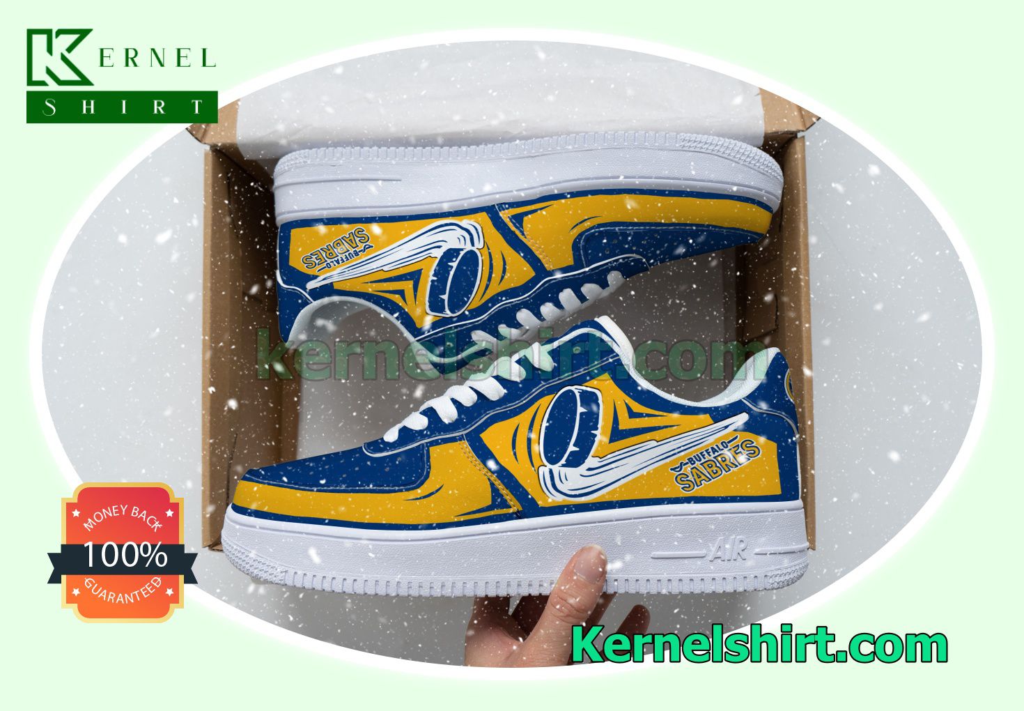 Buffalo Sabres Fan Air Force Sneakers a