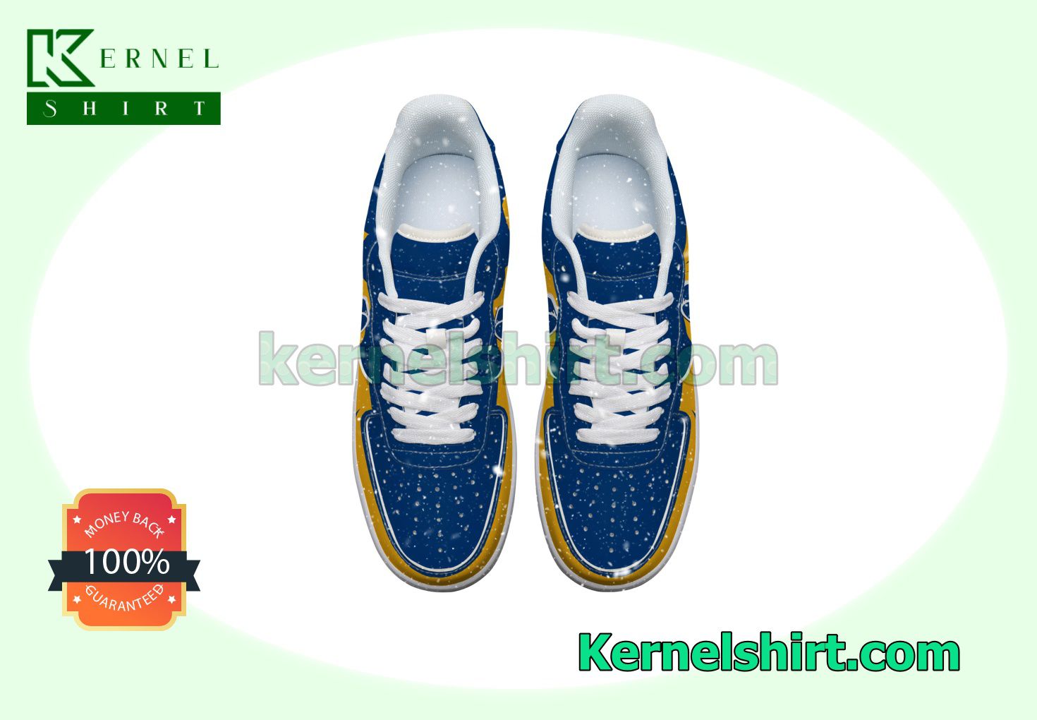 Buffalo Sabres Fan Air Force Sneakers c