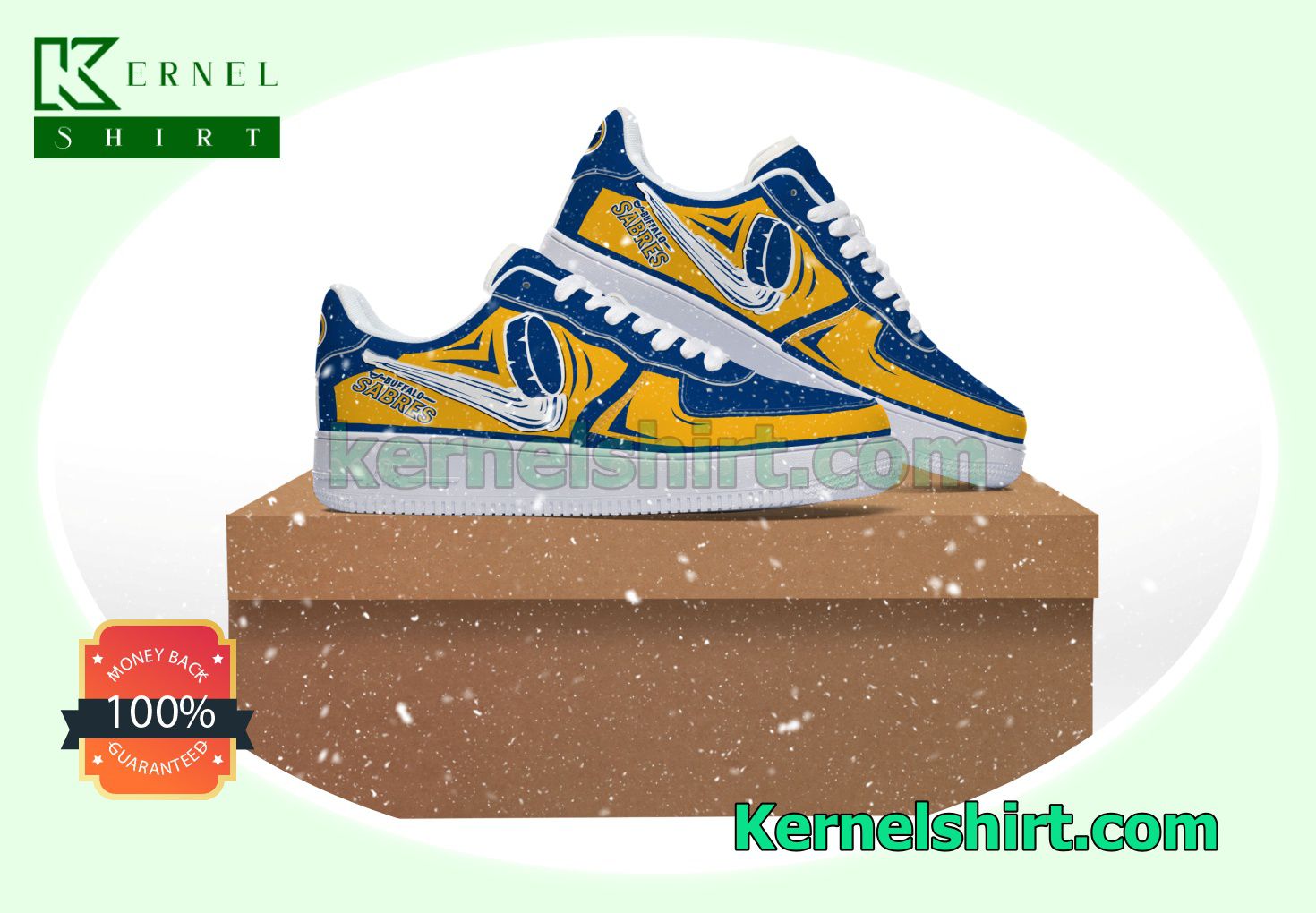 Buffalo Sabres Fan Air Force Sneakers