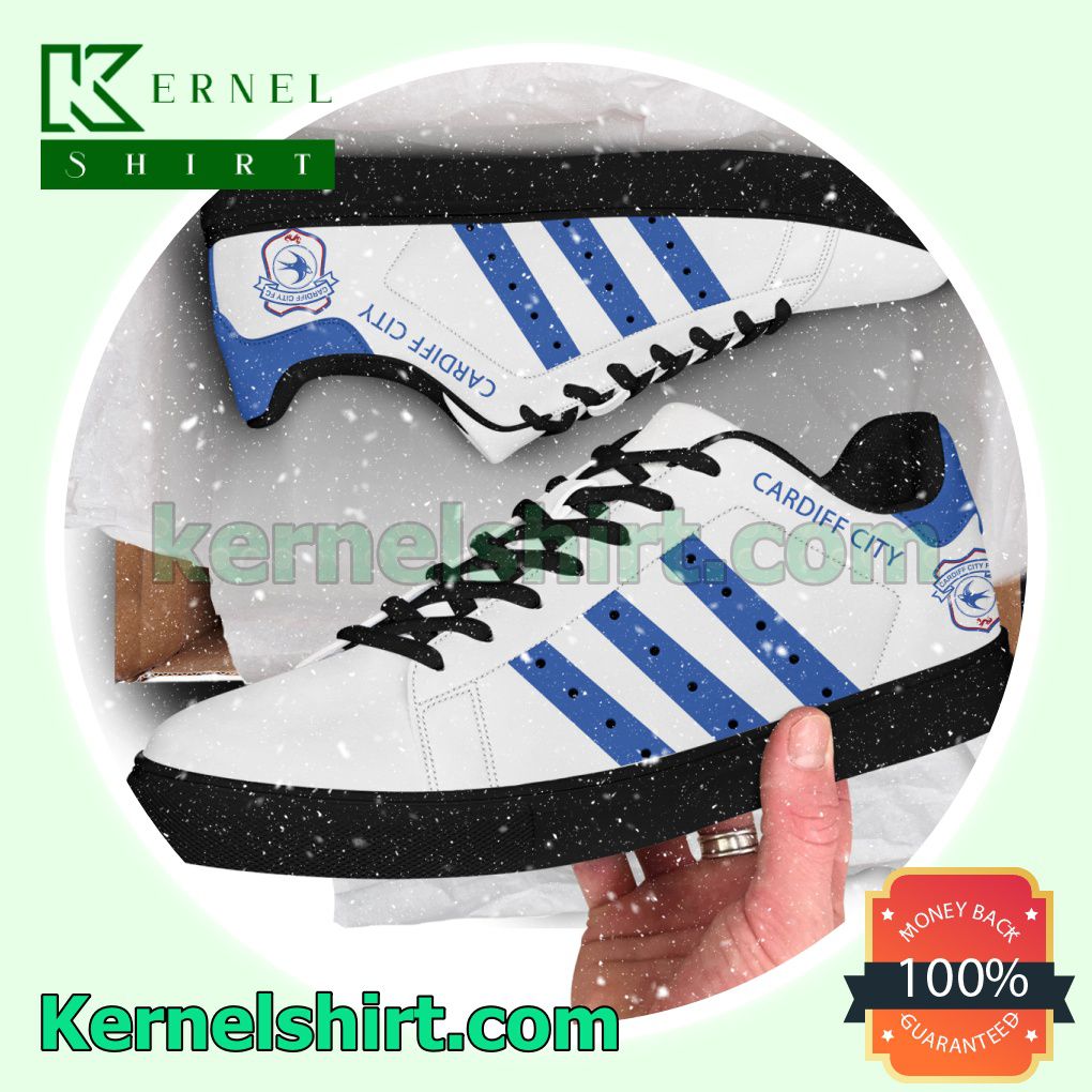 Cardiff City Logo Low Top Shoes a