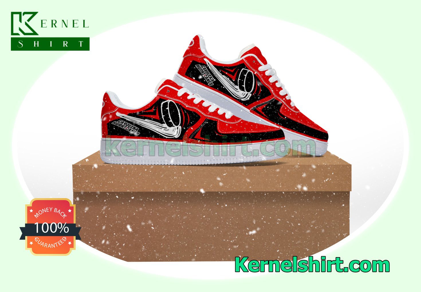 Carolina Hurricanes Fan Air Force Sneakers