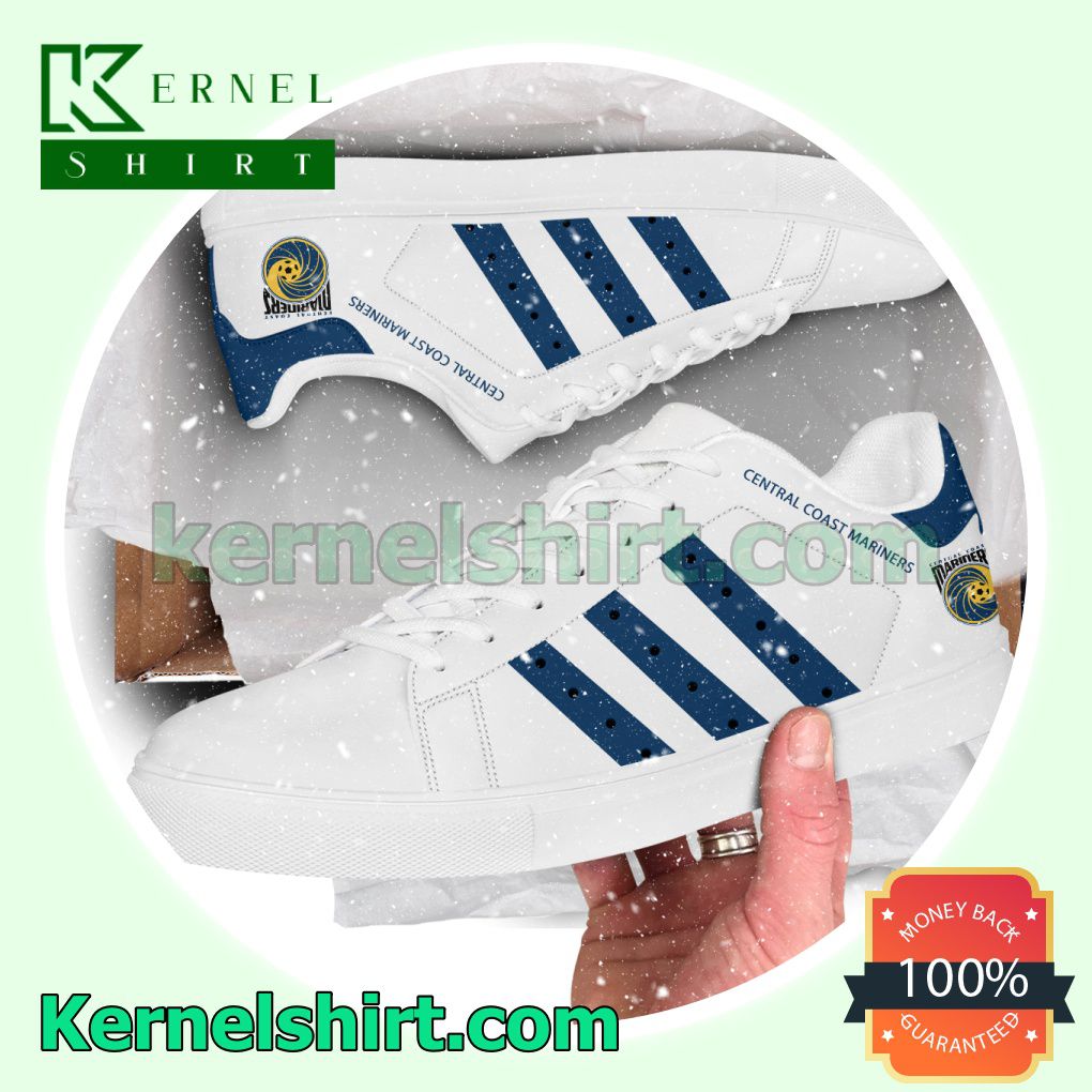 Central Coast Mariners Logo Low Top Shoes
